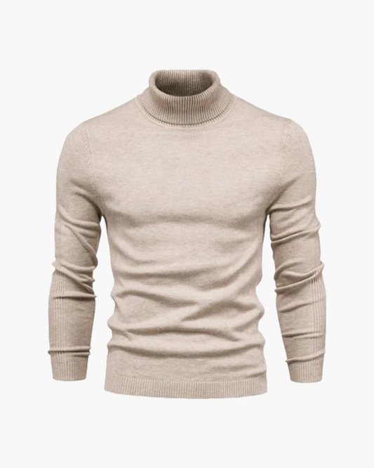 Bernese Peak Wool Turtleneck
