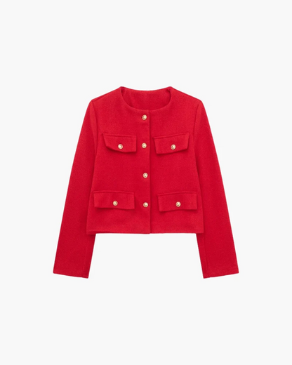 London Crop Tailored Blazer